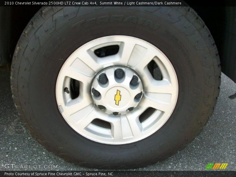 Summit White / Light Cashmere/Dark Cashmere 2010 Chevrolet Silverado 2500HD LTZ Crew Cab 4x4