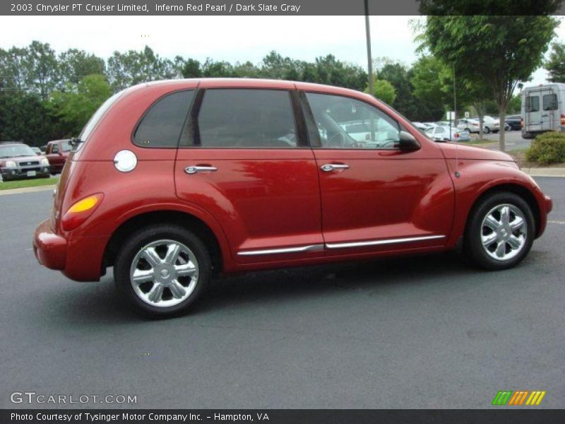 Inferno Red Pearl / Dark Slate Gray 2003 Chrysler PT Cruiser Limited
