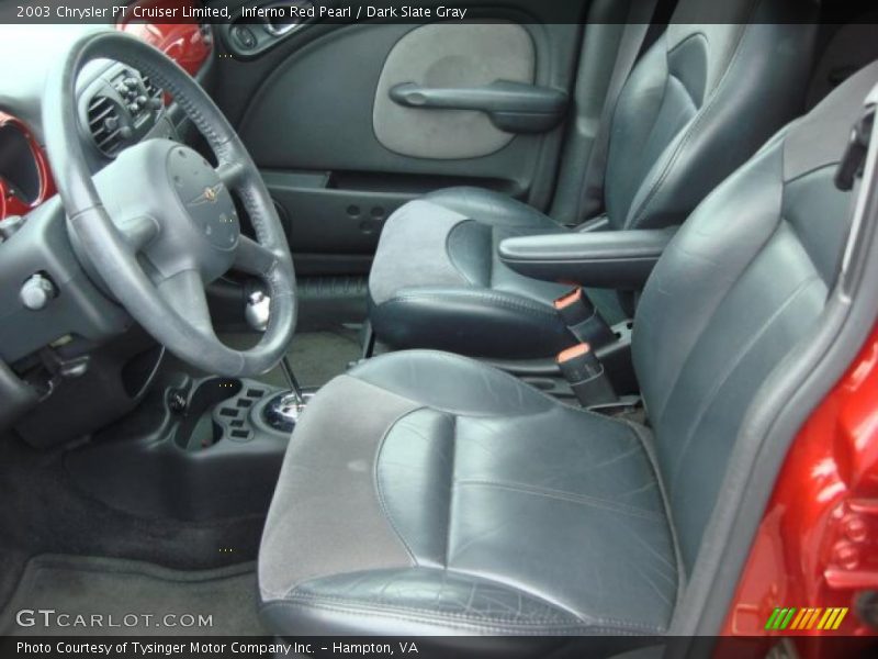 Inferno Red Pearl / Dark Slate Gray 2003 Chrysler PT Cruiser Limited