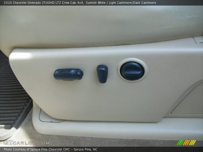 Summit White / Light Cashmere/Dark Cashmere 2010 Chevrolet Silverado 2500HD LTZ Crew Cab 4x4