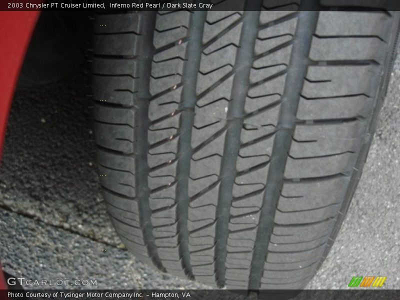 Inferno Red Pearl / Dark Slate Gray 2003 Chrysler PT Cruiser Limited