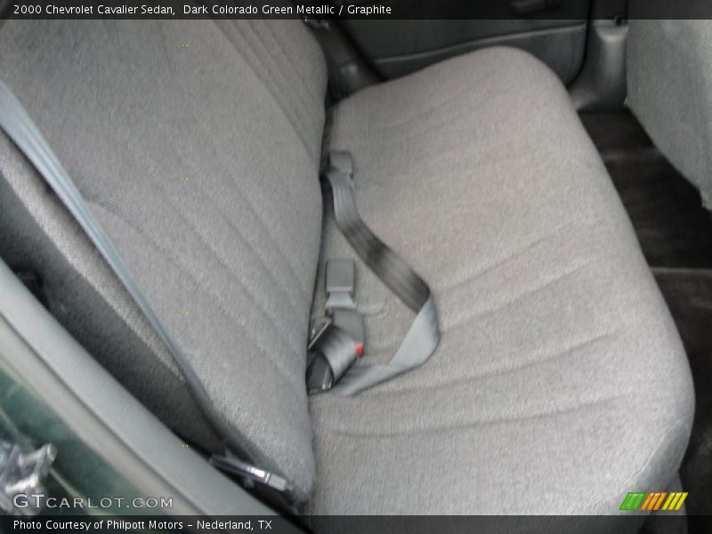  2000 Cavalier Sedan Graphite Interior