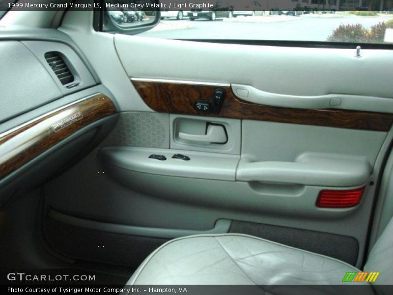 Medium Grey Metallic / Light Graphite 1999 Mercury Grand Marquis LS