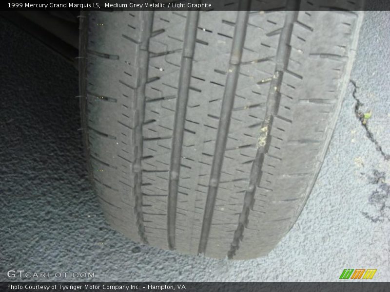 Medium Grey Metallic / Light Graphite 1999 Mercury Grand Marquis LS
