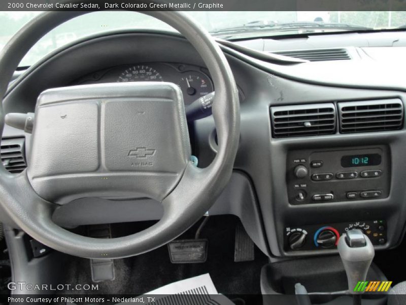 Dashboard of 2000 Cavalier Sedan