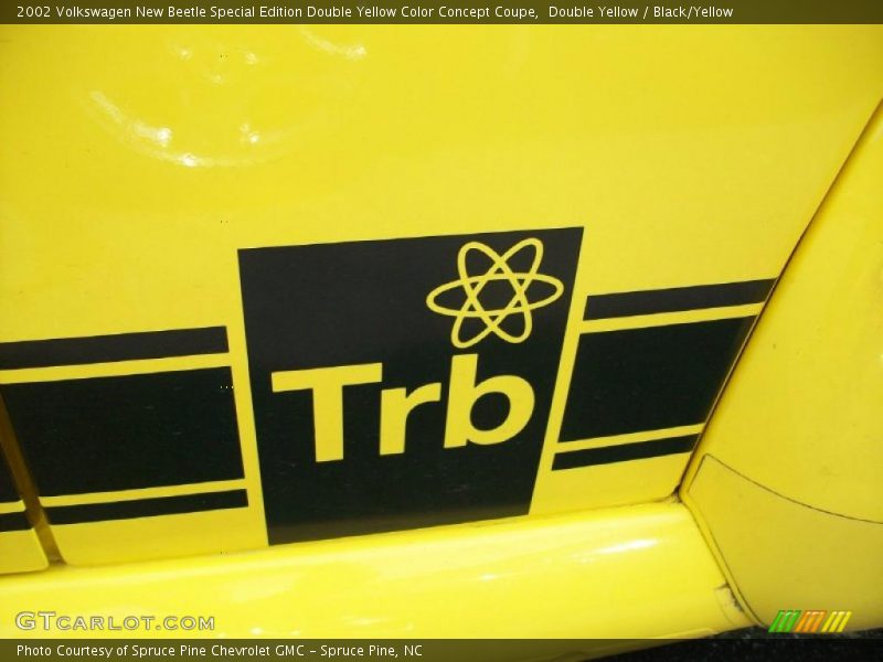 Double Yellow / Black/Yellow 2002 Volkswagen New Beetle Special Edition Double Yellow Color Concept Coupe