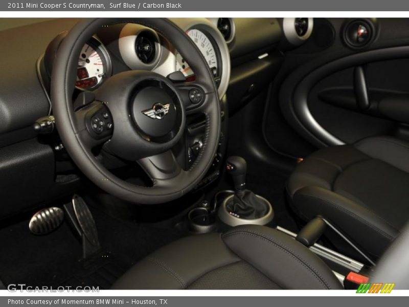 Surf Blue / Carbon Black 2011 Mini Cooper S Countryman