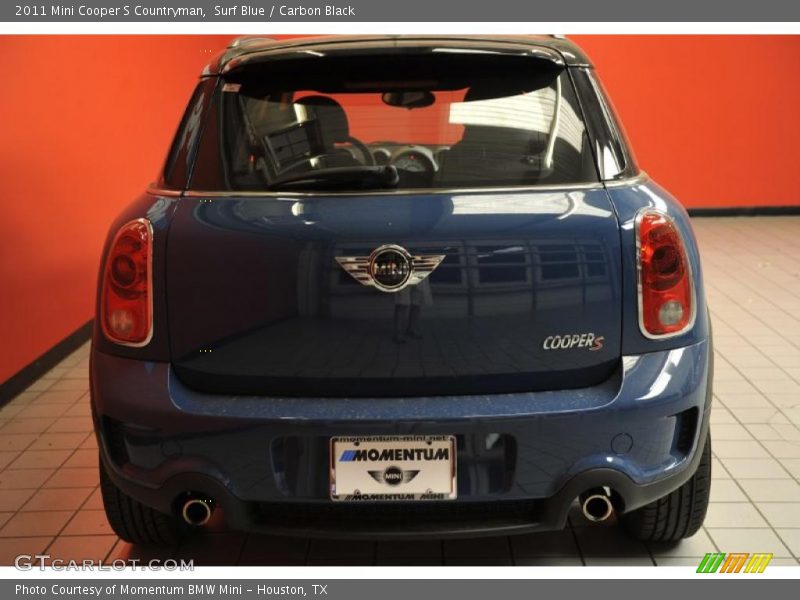 Surf Blue / Carbon Black 2011 Mini Cooper S Countryman