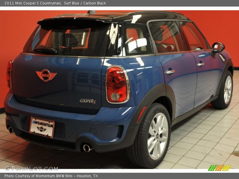 Surf Blue / Carbon Black 2011 Mini Cooper S Countryman