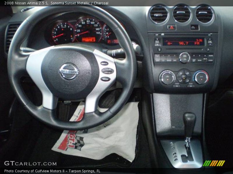 Sonoma Sunset Metallic / Charcoal 2008 Nissan Altima 2.5 S