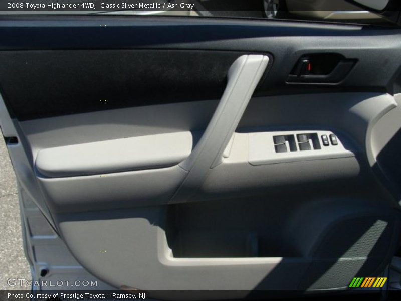 Classic Silver Metallic / Ash Gray 2008 Toyota Highlander 4WD