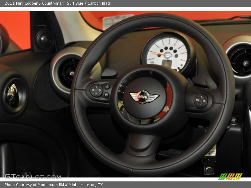 Surf Blue / Carbon Black 2011 Mini Cooper S Countryman
