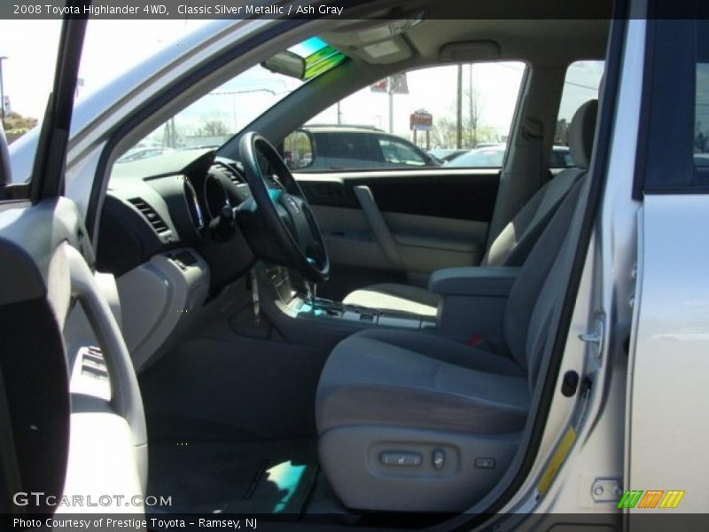 Classic Silver Metallic / Ash Gray 2008 Toyota Highlander 4WD