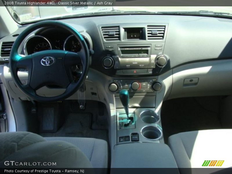 Classic Silver Metallic / Ash Gray 2008 Toyota Highlander 4WD