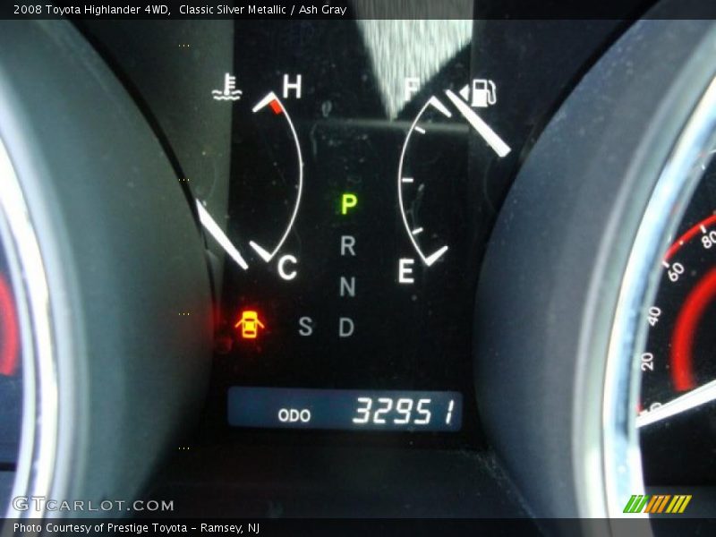 Classic Silver Metallic / Ash Gray 2008 Toyota Highlander 4WD