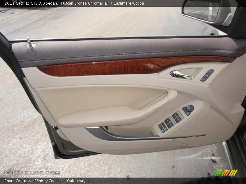 Tuscan Bronze ChromaFlair / Cashmere/Cocoa 2011 Cadillac CTS 3.0 Sedan