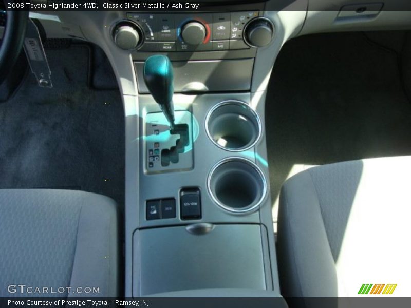 Classic Silver Metallic / Ash Gray 2008 Toyota Highlander 4WD