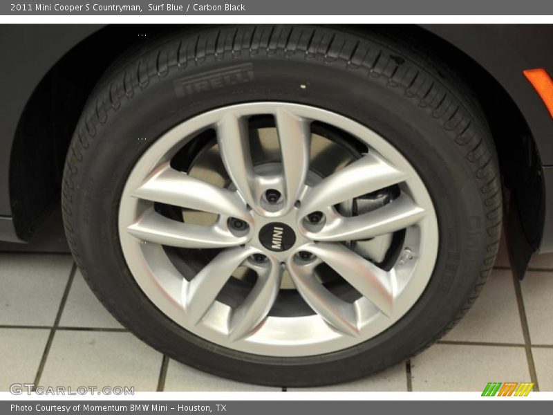 Surf Blue / Carbon Black 2011 Mini Cooper S Countryman