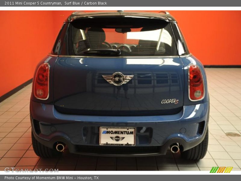 Surf Blue / Carbon Black 2011 Mini Cooper S Countryman