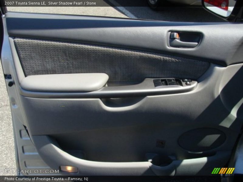 Silver Shadow Pearl / Stone 2007 Toyota Sienna LE