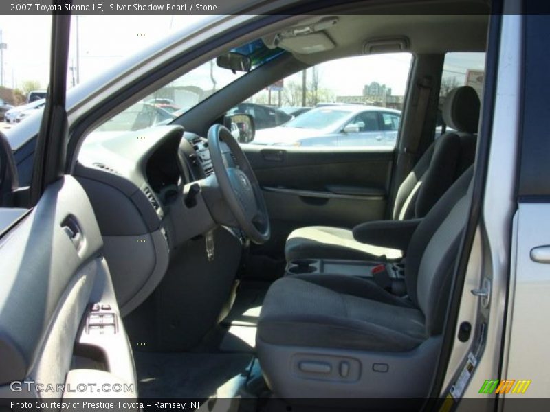 Silver Shadow Pearl / Stone 2007 Toyota Sienna LE