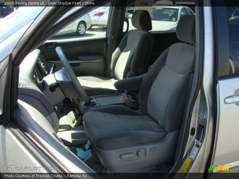 Silver Shadow Pearl / Stone 2007 Toyota Sienna LE