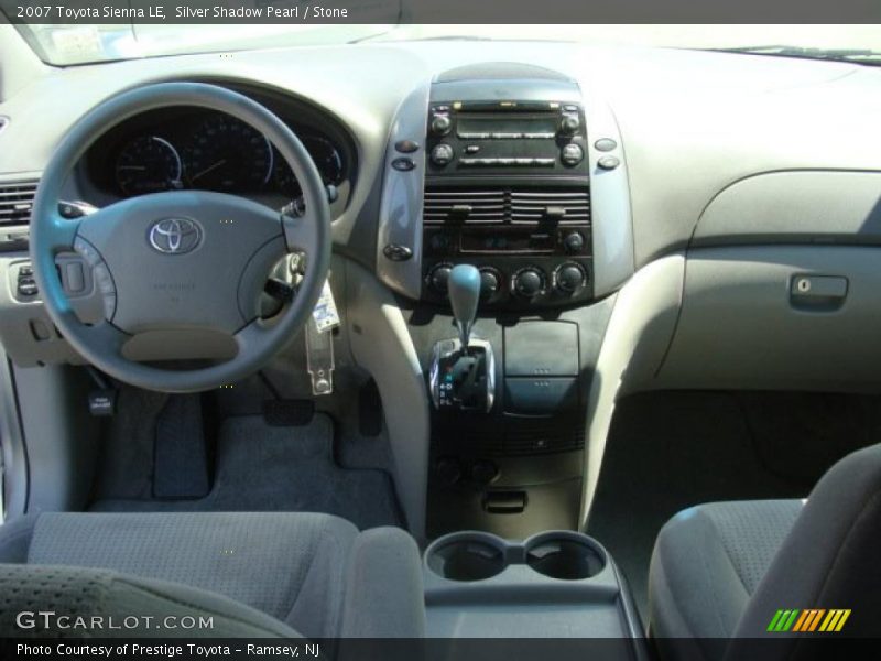 Silver Shadow Pearl / Stone 2007 Toyota Sienna LE