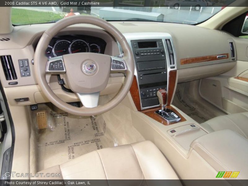 Cashmere Interior - 2008 STS 4 V6 AWD 