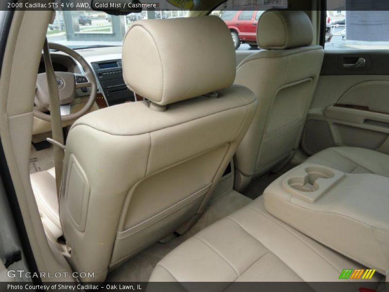 Gold Mist / Cashmere 2008 Cadillac STS 4 V6 AWD
