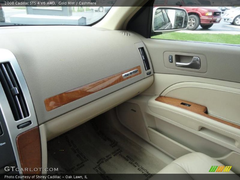 Gold Mist / Cashmere 2008 Cadillac STS 4 V6 AWD