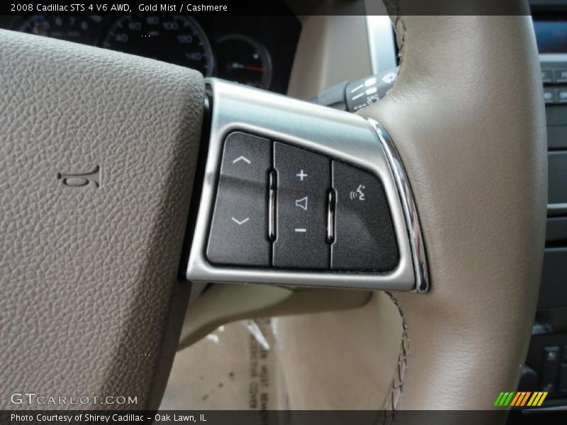 Controls of 2008 STS 4 V6 AWD
