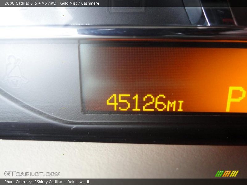 Gold Mist / Cashmere 2008 Cadillac STS 4 V6 AWD