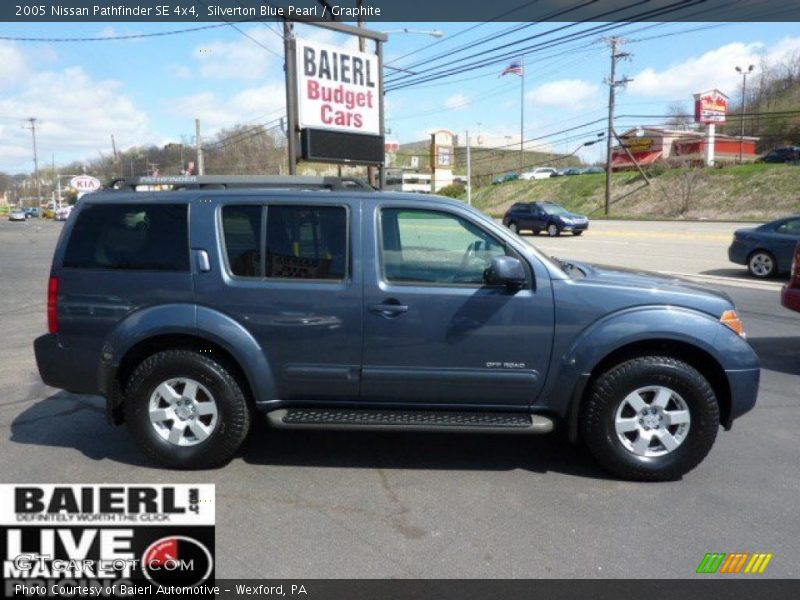 Silverton Blue Pearl / Graphite 2005 Nissan Pathfinder SE 4x4