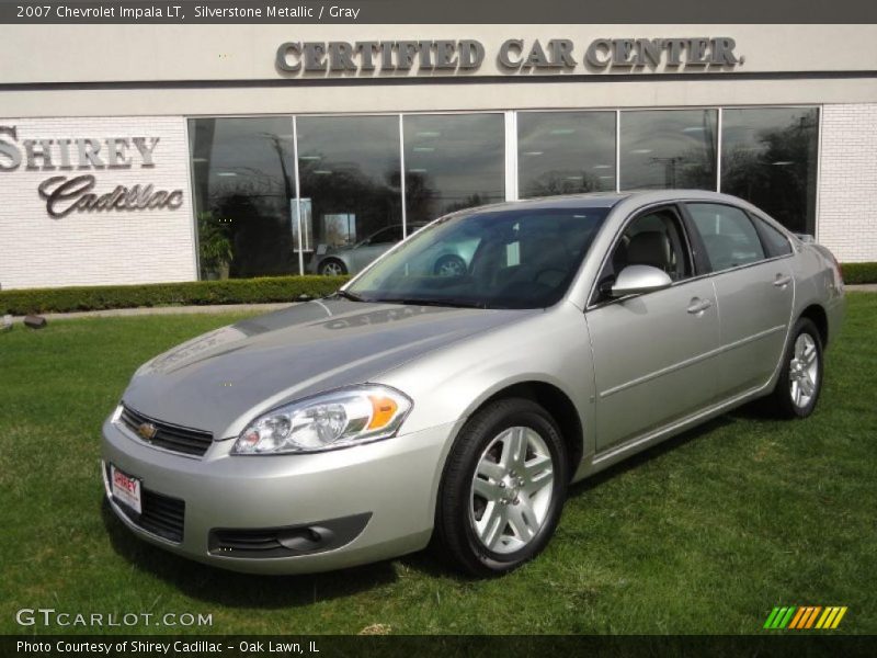 Silverstone Metallic / Gray 2007 Chevrolet Impala LT