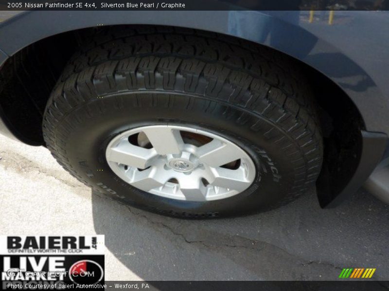 Silverton Blue Pearl / Graphite 2005 Nissan Pathfinder SE 4x4