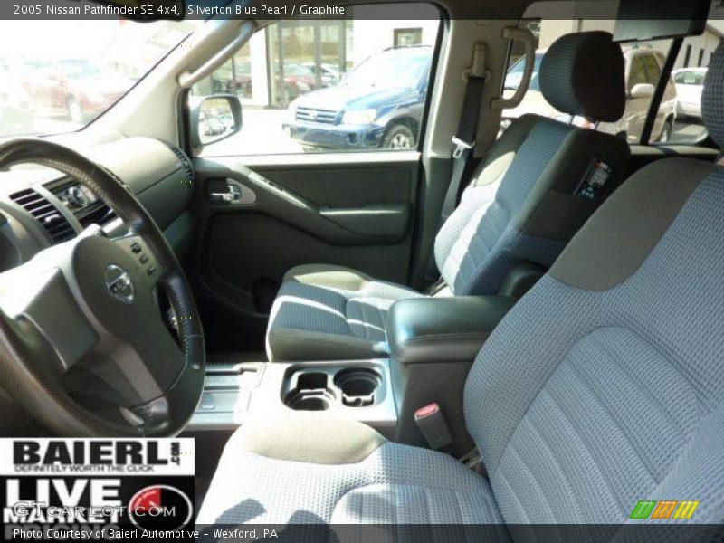 Silverton Blue Pearl / Graphite 2005 Nissan Pathfinder SE 4x4