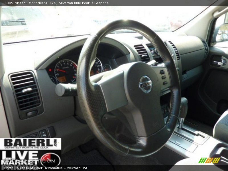 Silverton Blue Pearl / Graphite 2005 Nissan Pathfinder SE 4x4