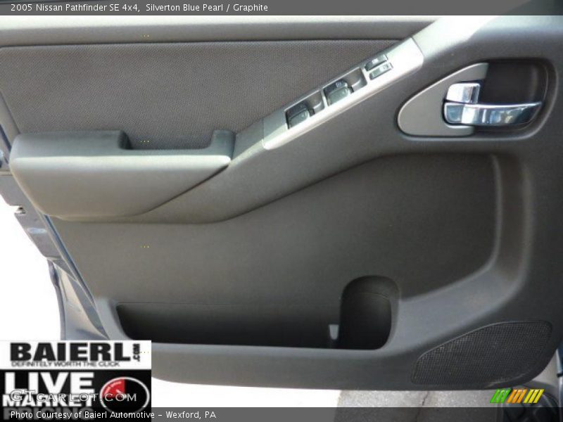 Silverton Blue Pearl / Graphite 2005 Nissan Pathfinder SE 4x4