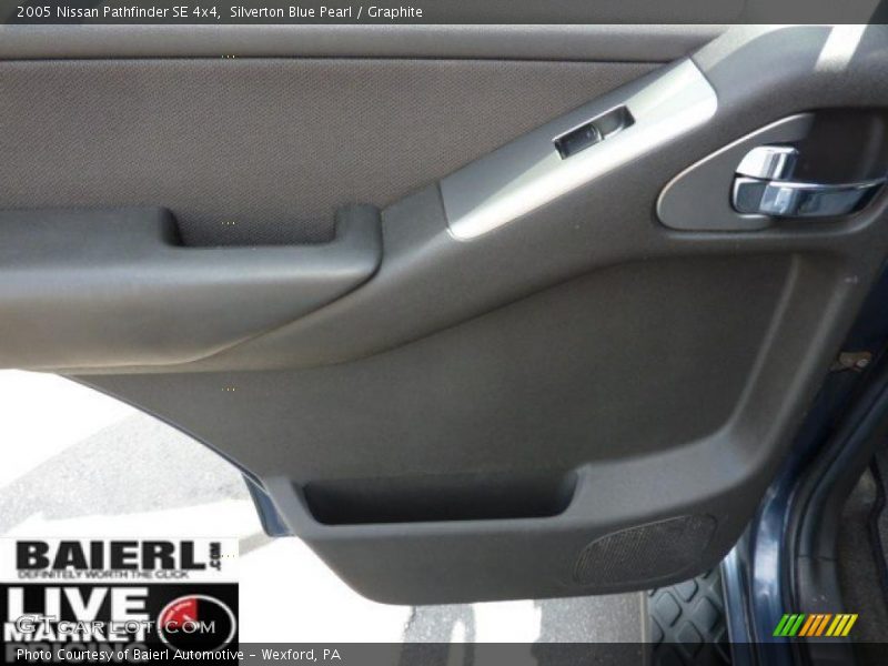Silverton Blue Pearl / Graphite 2005 Nissan Pathfinder SE 4x4