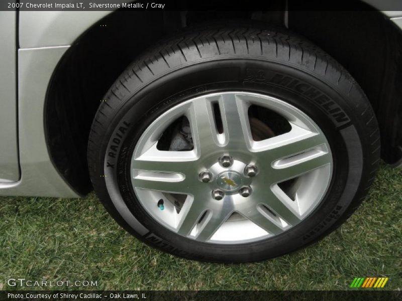 Silverstone Metallic / Gray 2007 Chevrolet Impala LT
