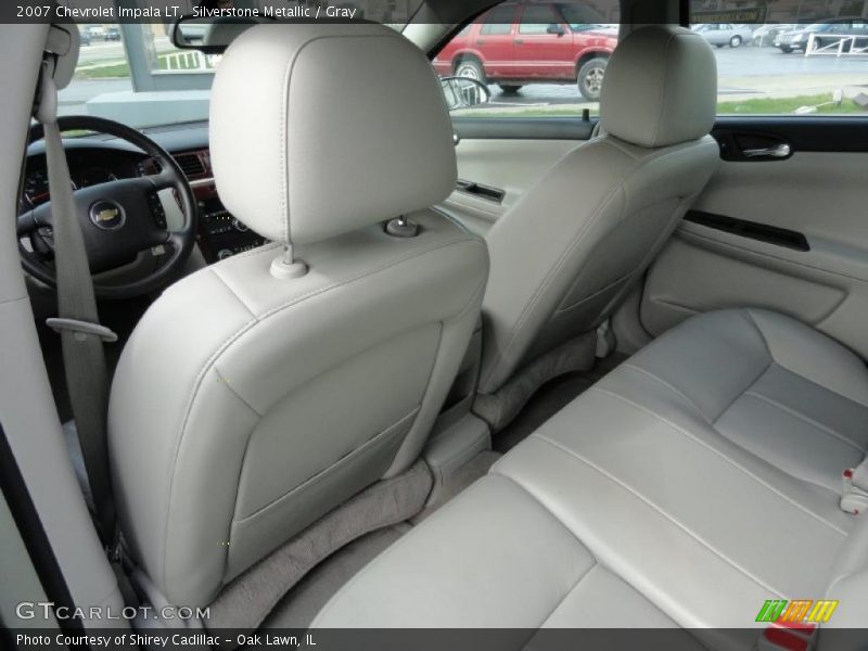 Silverstone Metallic / Gray 2007 Chevrolet Impala LT