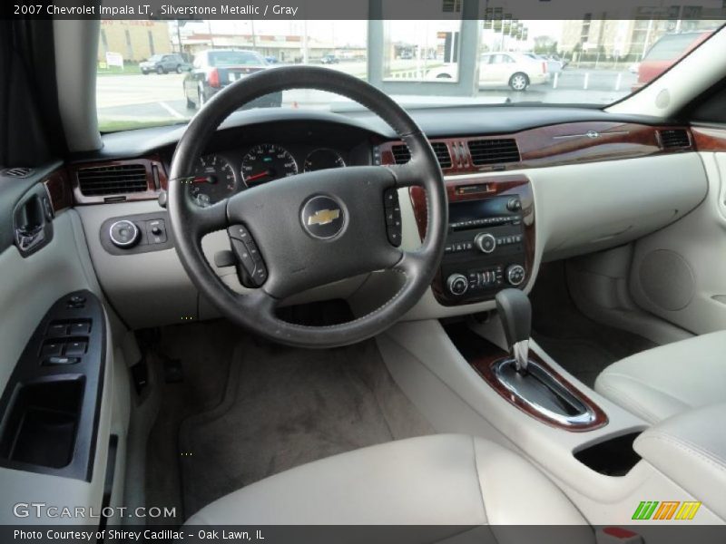 Silverstone Metallic / Gray 2007 Chevrolet Impala LT