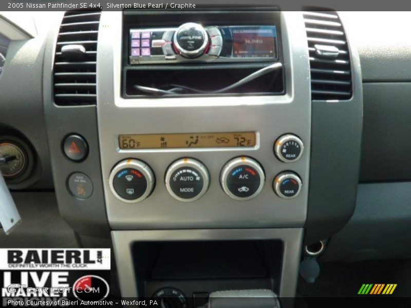 Silverton Blue Pearl / Graphite 2005 Nissan Pathfinder SE 4x4