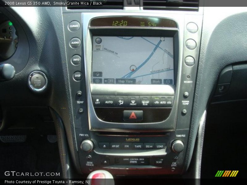 Smoky Granite Mica / Black 2008 Lexus GS 350 AWD