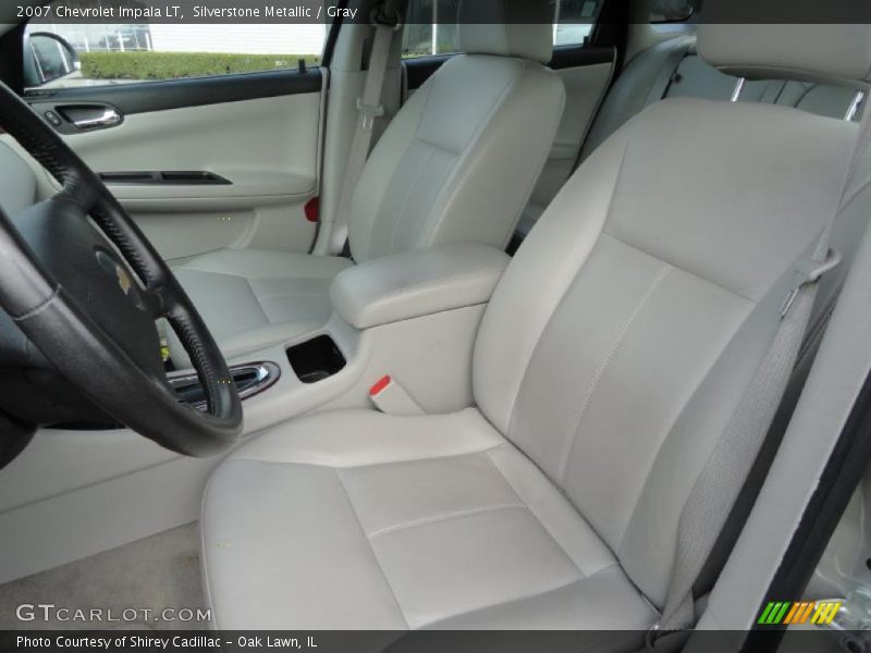 Silverstone Metallic / Gray 2007 Chevrolet Impala LT