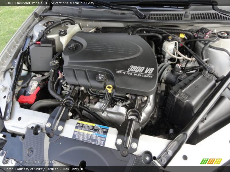 Silverstone Metallic / Gray 2007 Chevrolet Impala LT