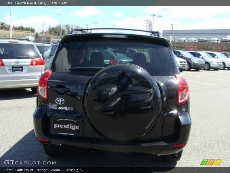 Black / Ash 2008 Toyota RAV4 4WD