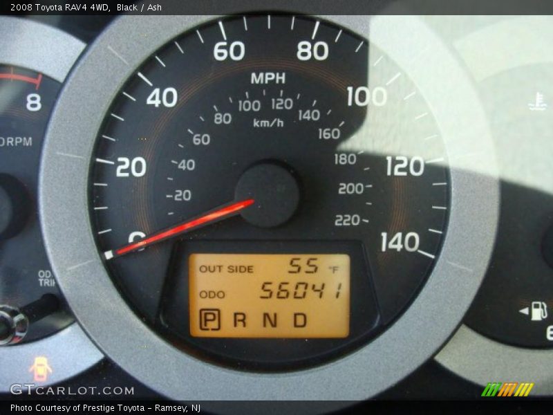 Black / Ash 2008 Toyota RAV4 4WD