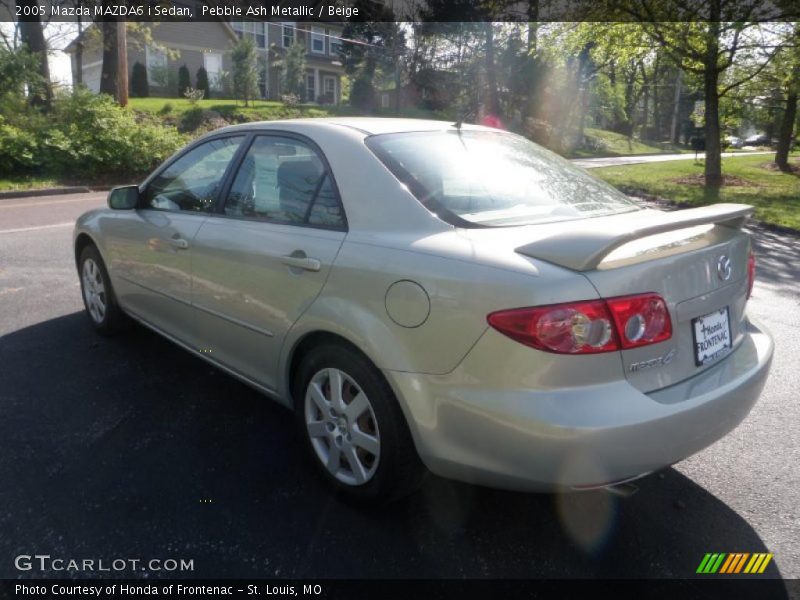 Pebble Ash Metallic / Beige 2005 Mazda MAZDA6 i Sedan