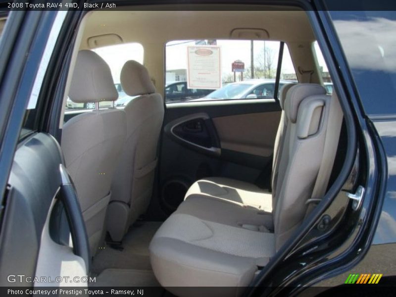 Black / Ash 2008 Toyota RAV4 4WD